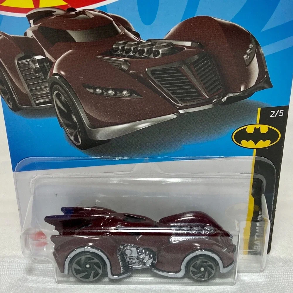 Hot Wheels Batman Arkham Asylum Batmobile 32/250 Batman 2/5 Brown 1:64 NIP 2022